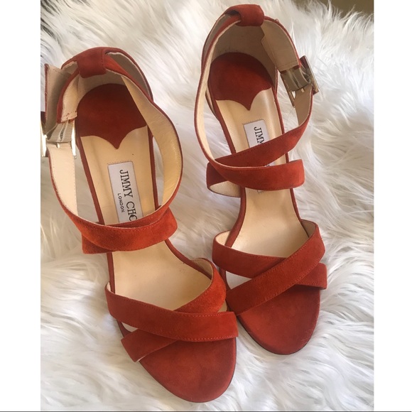 Jimmy Choo Shoes - Jimmy Choo Lottie Suede Tabasco